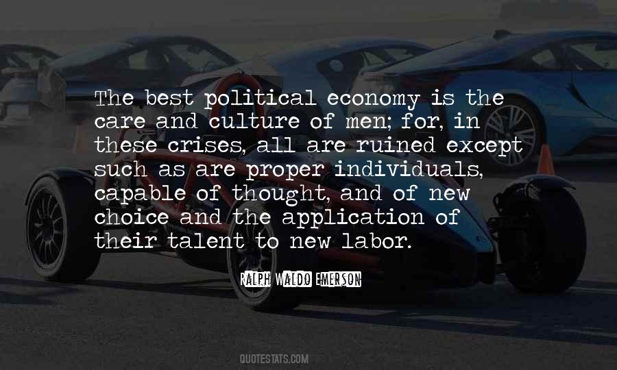 Quotes About Economy Culture #682344