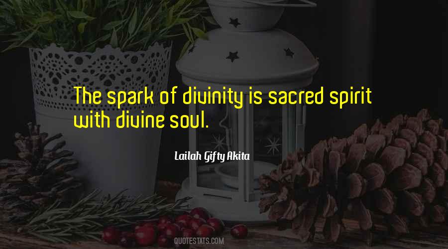 Divine Spark Quotes #1158958
