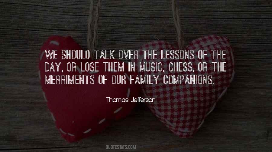 Family Lessons Quotes #1087103