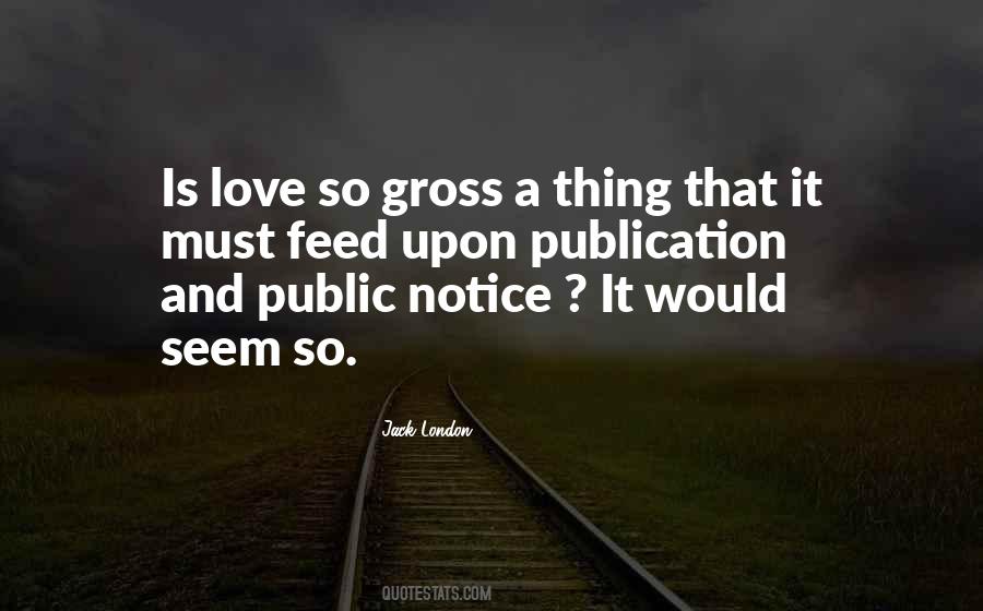 Love Notice Quotes #1692836