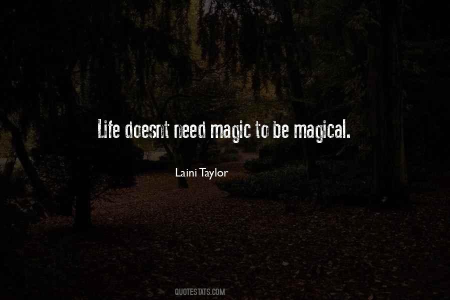 Quotes About Magic Magical #1235383