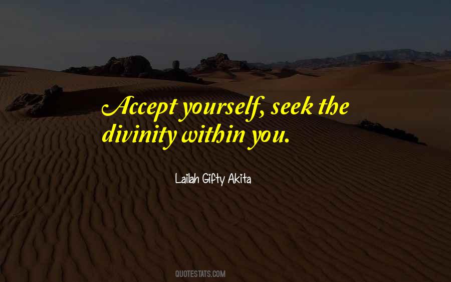 Divinity Within Quotes #565978