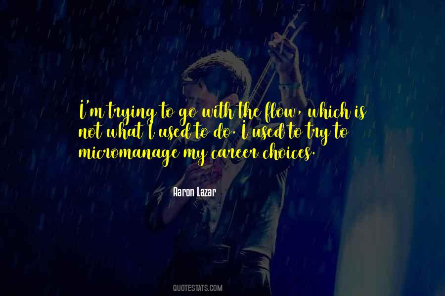 I Go With The Flow Quotes #600637