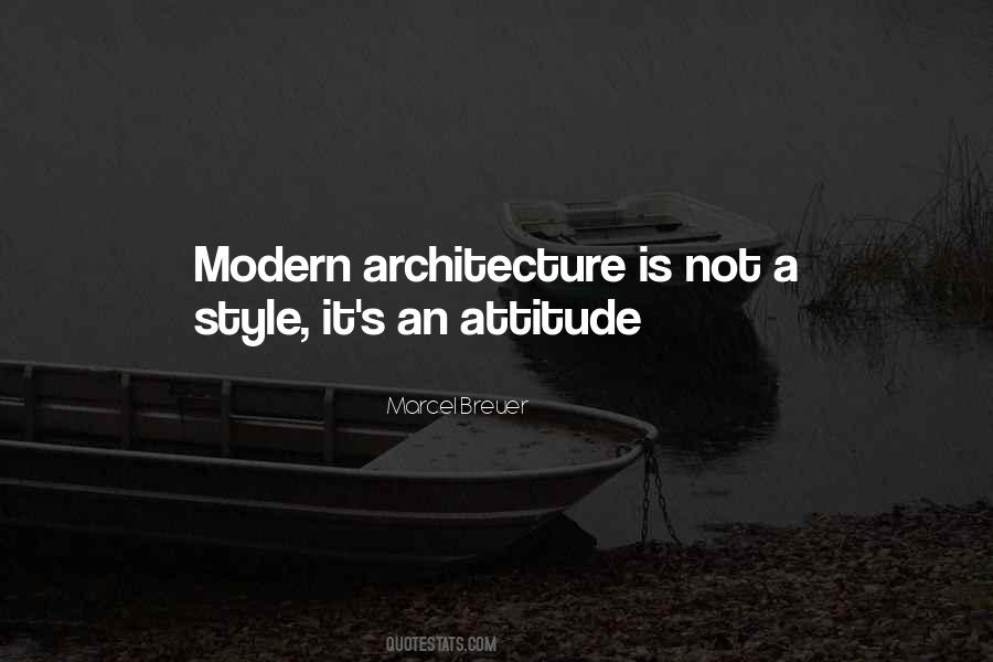 Modern Attitude Quotes #1355833