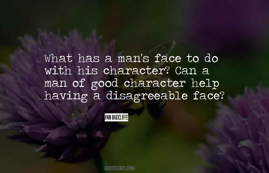 Man Face Quotes #219156