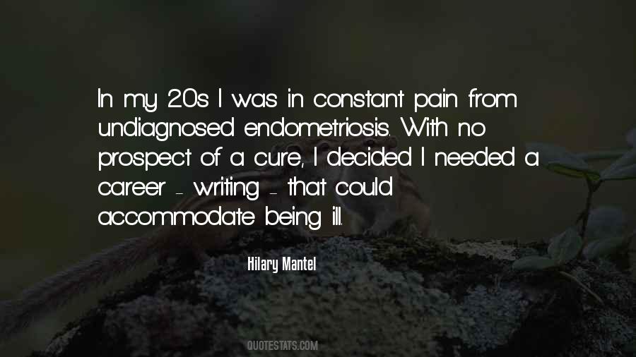 Pain Cure Quotes #1437281