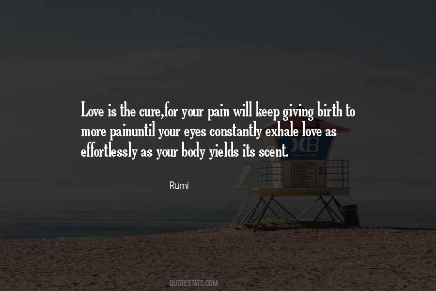 Pain Cure Quotes #1801487