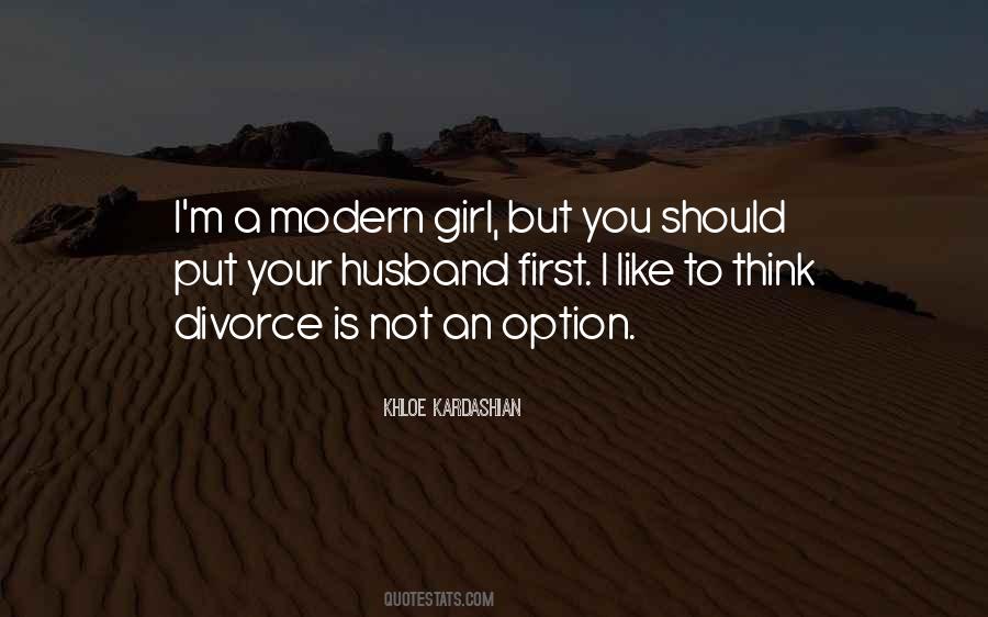 Divorce Is Not An Option Quotes #838677