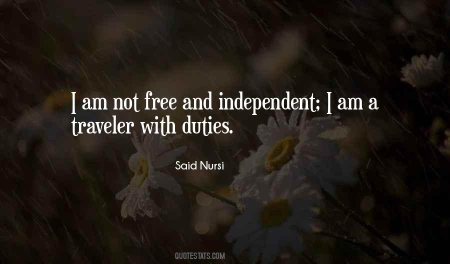 Free And Independent Quotes #534226