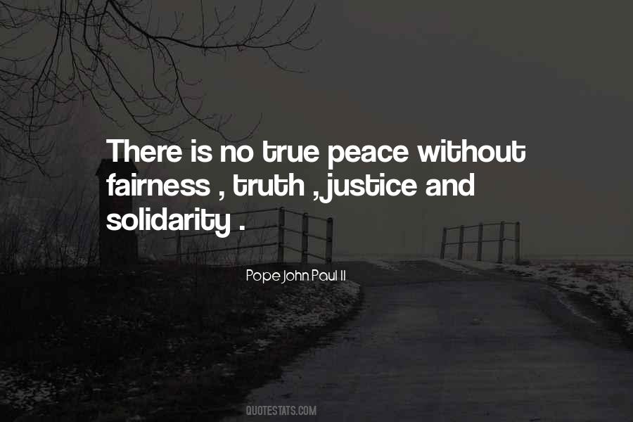 Peace Without Justice Quotes #266130