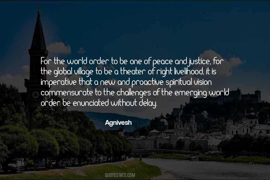 Peace Without Justice Quotes #308442