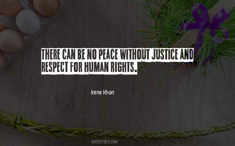 Peace Without Justice Quotes #575042