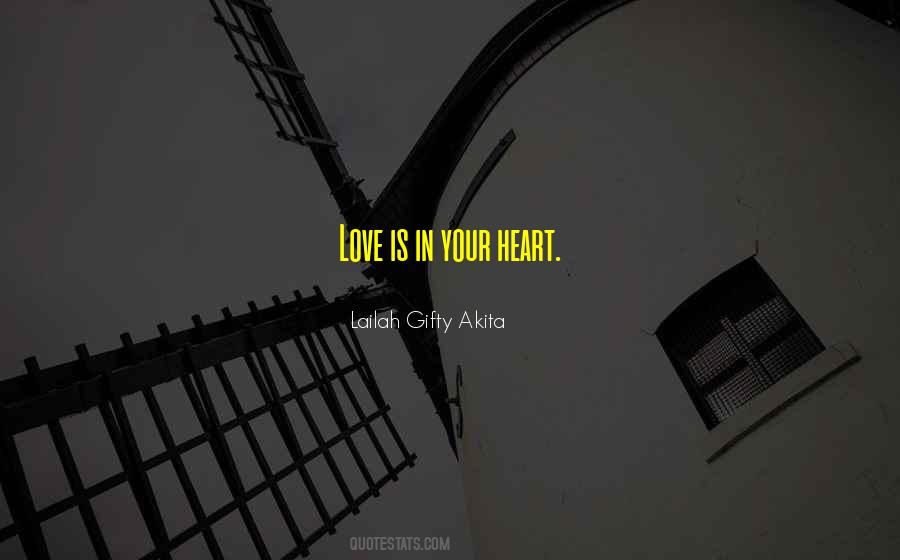 In Your Heart Love Quotes #218601