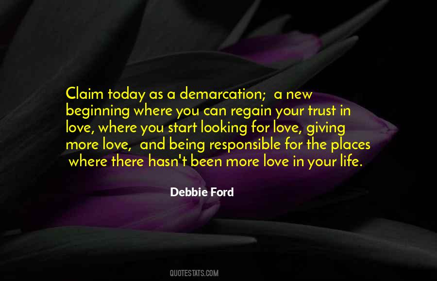 New Beginning With My Love Quotes #1111606