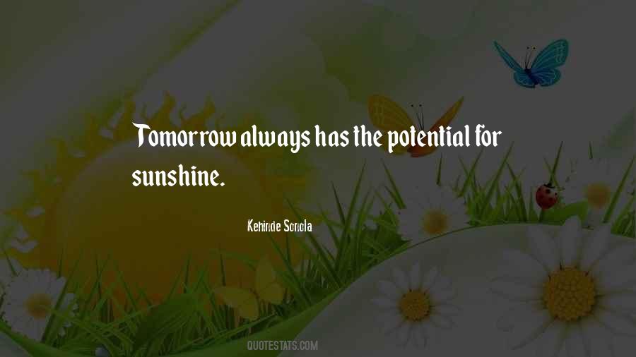 Always Sunshine Quotes #1438913
