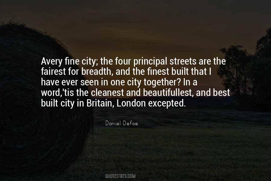 For The Streets Quotes #1600669