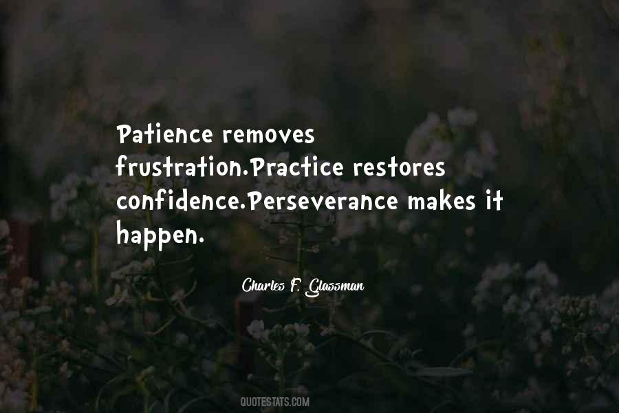 Patience Perseverance Quotes #793290