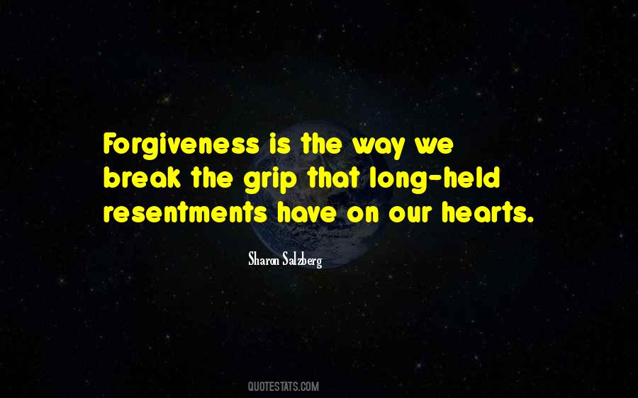How To Let Go Of Resentment Quotes #359525
