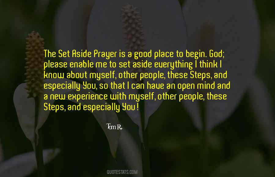 Begin With God Quotes #1090950