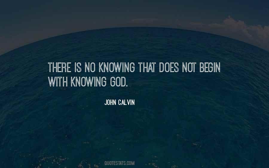 Begin With God Quotes #1327185