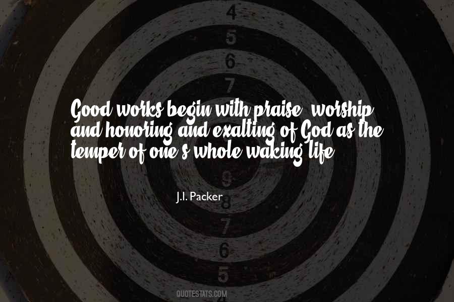 Begin With God Quotes #1529429