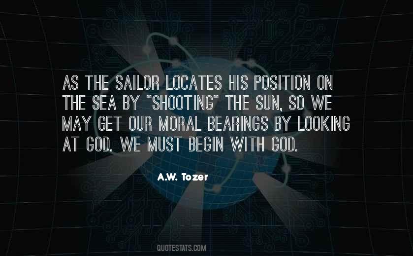 Begin With God Quotes #975199