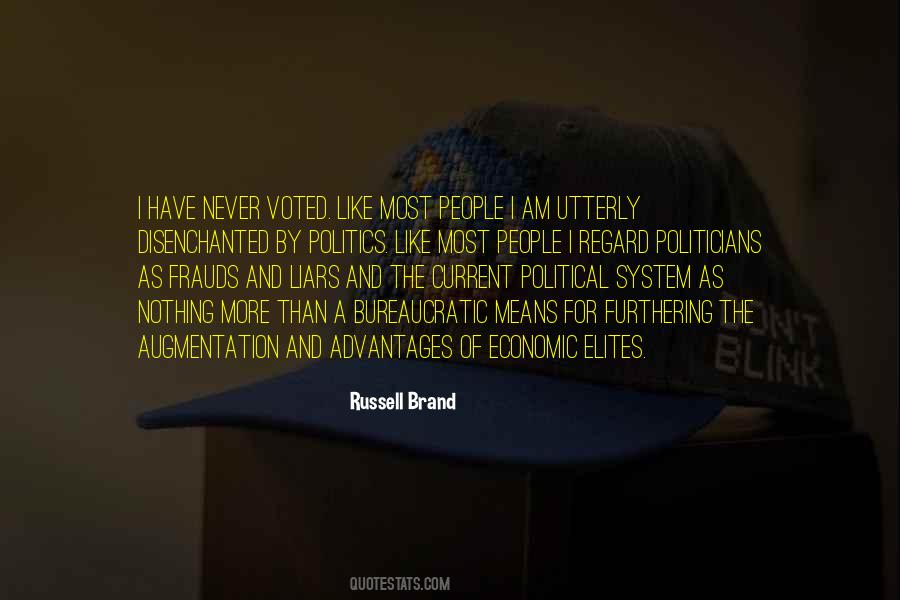 Russell Brand Politics Quotes #88182