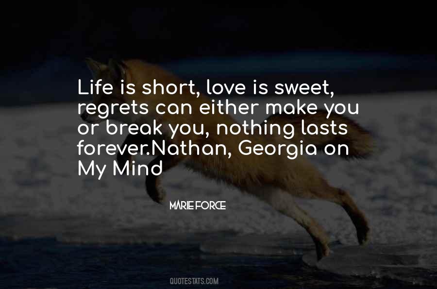 I Love You Short And Sweet Quotes #1676874