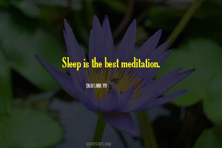 Quotes About The Best Meditation #1225013