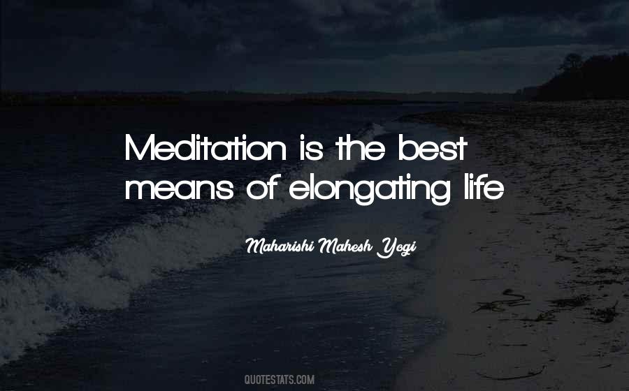 Quotes About The Best Meditation #336644