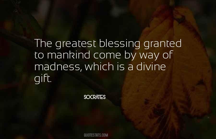 Blessing Inspirational Quotes #144497