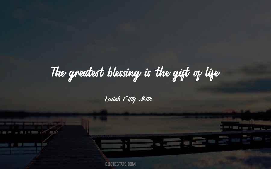 Blessing Inspirational Quotes #51965