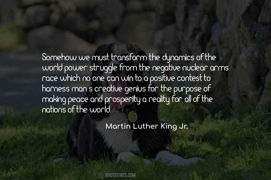 Peace And Purpose Quotes #1750527