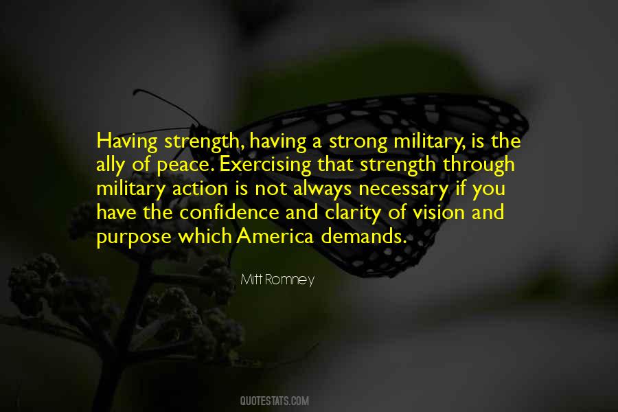 Peace And Purpose Quotes #1775880