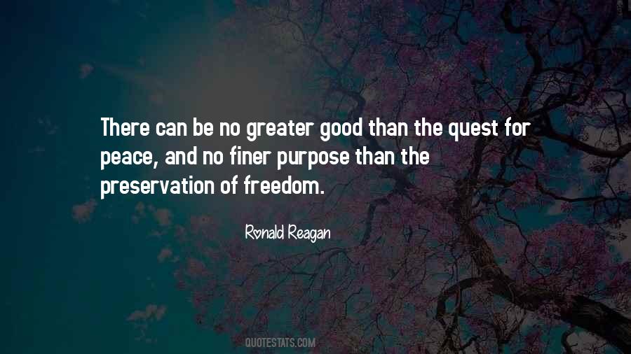 Peace And Purpose Quotes #907245