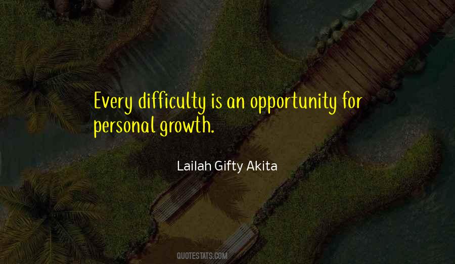Opportunity In Every Difficulty Quotes #1147611