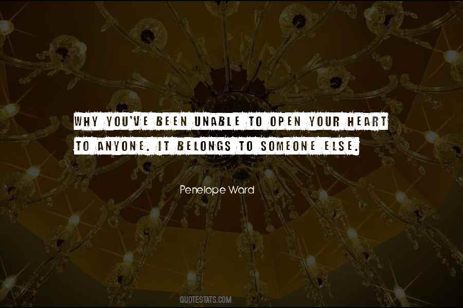 Quotes About Belongs To Someone #1383077