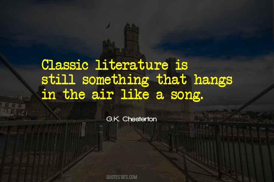 Literature Is Quotes #1375318