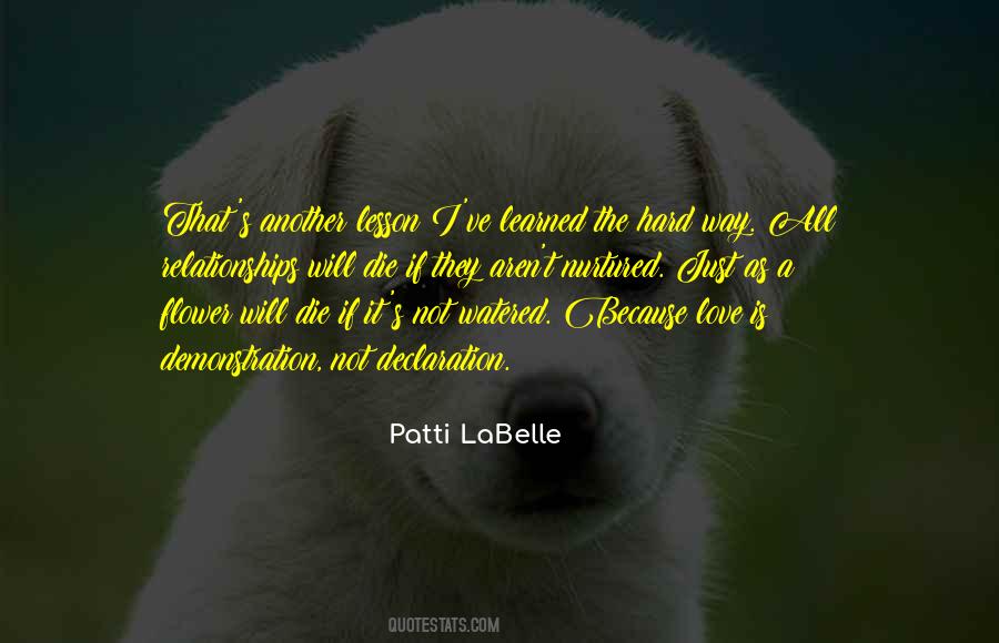 Learned The Hard Way Quotes #197598