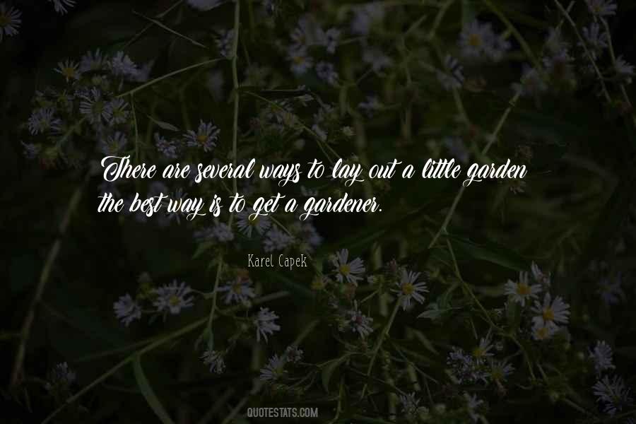Little Gardener Quotes #650825