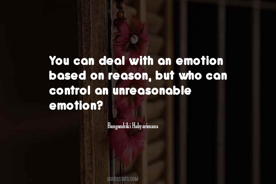 Cant Control My Emotions Quotes #1452805
