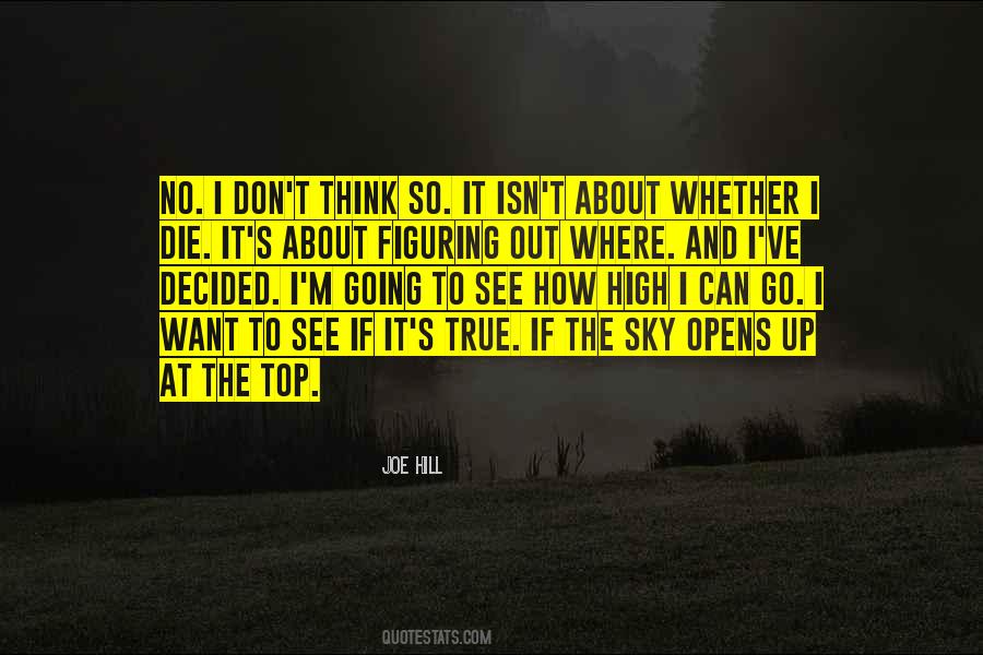 Sky So High Quotes #294550