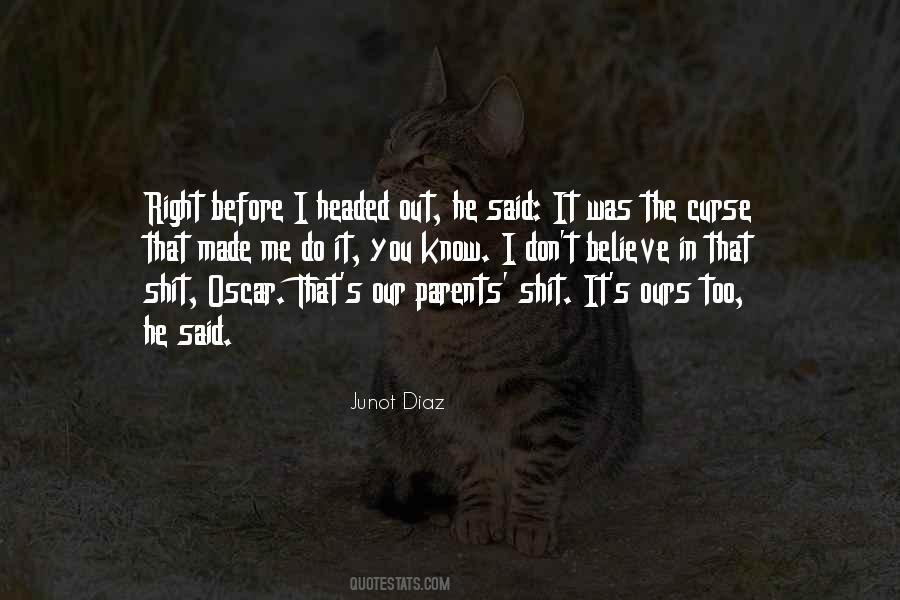 Curse Me Quotes #1227735