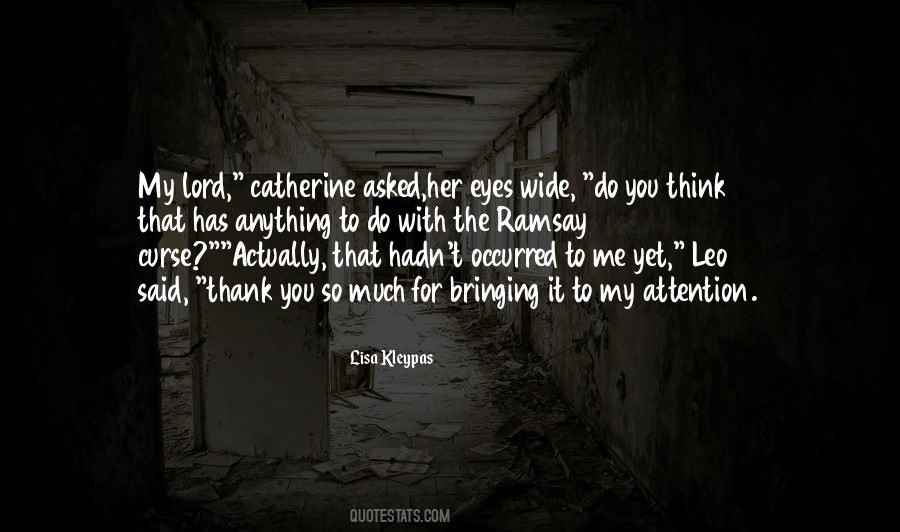 Curse Me Quotes #951103