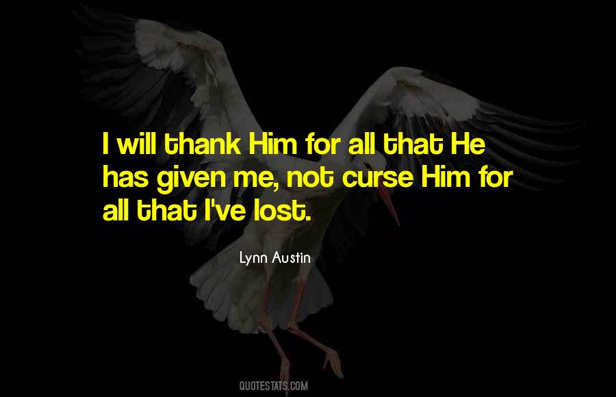 Curse Me Quotes #951212