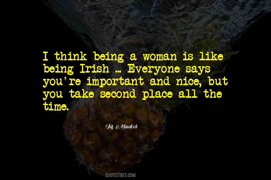 Quotes About Irish Woman #1854932