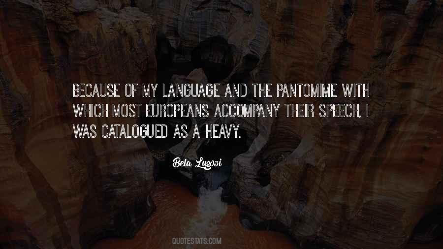 Speech Language Quotes #973462