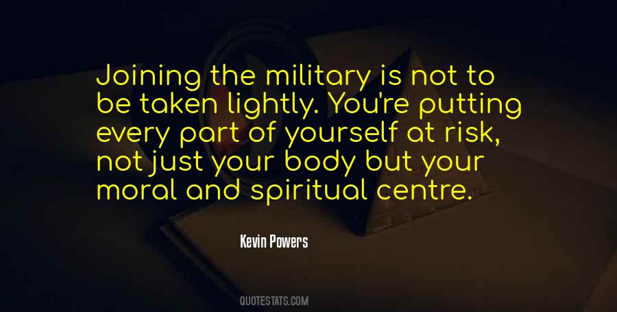 Military Moral Quotes #1111730
