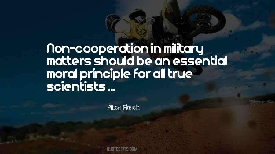 Military Moral Quotes #1813449