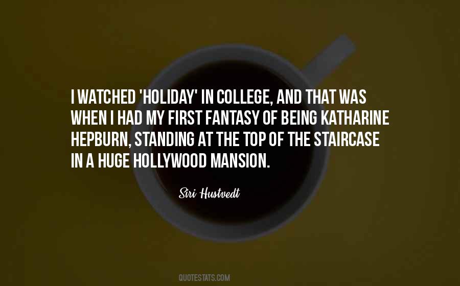 Quotes About Hollywood Fantasy #761298